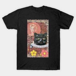 gato negro T-Shirt